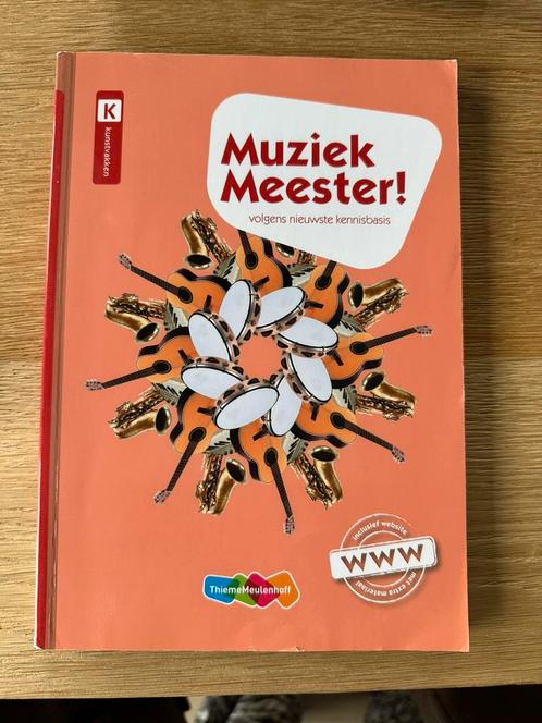 Rinze van der Lei - Muziek Meester!, Boeken, Schoolboeken, Zo goed als nieuw, Muziek, Overige niveaus, Ophalen of Verzenden