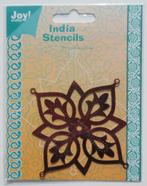 Stencil - Joy Crafts - India, Ophalen, Zo goed als nieuw, Overige thema's, Pons of Mal
