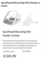 Surefeed microchip voerbakken + benodigdheden, Dieren en Toebehoren, Kattenvoerbakken en Drinkbakken, Ophalen, Zo goed als nieuw