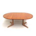 Vintage design verlengbare eettafel jaren '60 '70 table, Verzenden, Gebruikt