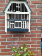 Leuk sier vogelkooitje voor aan de muur, Tuin en Terras, Vogelhuisjes en Vogelbaden, Ophalen of Verzenden, Gebruikt