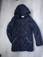 Winterjas meisje blauw merk S. Oliver maat 140, Meisje, Ophalen of Verzenden, Zo goed als nieuw, Jas