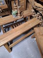 Houten bankje krukje, Huis en Inrichting, Krukjes, Ophalen, Nieuw, Hout