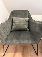 Zo Goed als Nieuwe Hunter Groene Fauteuil, Huis en Inrichting, Fauteuils, Ophalen, 75 tot 100 cm, Zo goed als nieuw, Stof