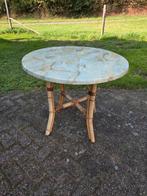 Vintage Rotan tafel 1989 merk Werzalit, Antiek en Kunst, Ophalen