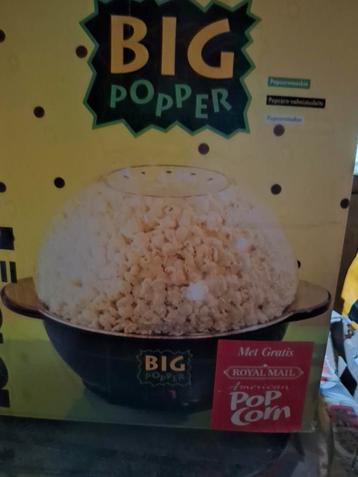Big Popper Popcornmachine! beschikbaar voor biedingen