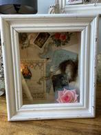 Brocante kijk kastje wandkastje vitrine kastje, Antiek en Kunst, Curiosa en Brocante, Ophalen of Verzenden