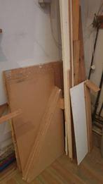 5 driehoekige MDF panelen voor schabben 72 x 47 x 84 x 2cm, Ophalen of Verzenden, Nieuw, Overige materialen, Minder dan 20 mm