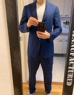 Trouwpak Suit Supply Wool & Silk, Maat 52/54 (L), Blauw, Zo goed als nieuw, Ophalen
