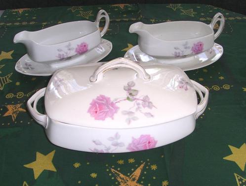 Antiek soepterrine, sauskommen MS Windmill Müller&Co. 1920, Antiek en Kunst, Antiek | Servies los, Ophalen of Verzenden