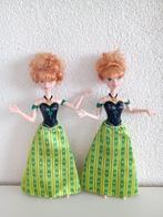 2 x Singing ANNA uit de Disney film FROZEN, Kinderen en Baby's, Speelgoed | Poppen, Ophalen of Verzenden, Gebruikt, Overige typen