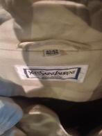 Yves saint laurent Trench Coat heren jas, Maat 52/54 (L), YSL, Ophalen of Verzenden, Gedragen