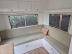Superleuke opgeknapte caravan, Caravans en Kamperen, Overige merken, Vast bed, Luifel, Tot en met 3