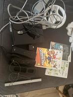 Nintendo Wii Zwart, Gebruikt, Eén computer, Ophalen of Verzenden, Sport