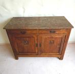 Dressoir met marmeren planchet, Ophalen, Gebruikt, 25 tot 50 cm, 100 tot 150 cm