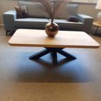 Massief eiken salontafel heel mooi blad.NIEUW.., Ophalen, Nieuw, 50 tot 100 cm, Rechthoekig
