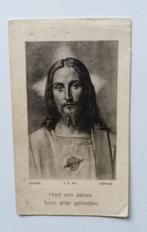 Bid prentje Hart van Jezus bron aller genaden 14 aug. 1945, Ophalen of Verzenden, Kaart of Prent, Christendom | Katholiek