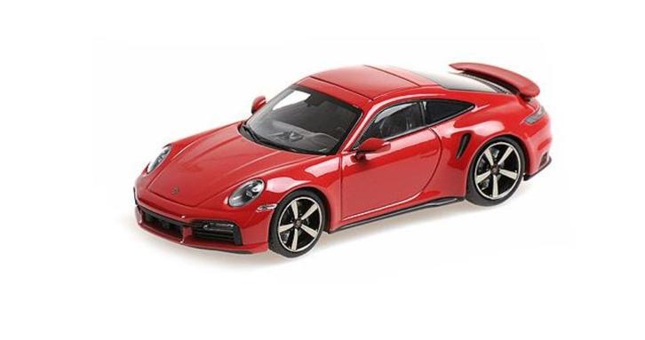 Porsche 911 (992) Turbo S 2020 Karmin Red / Minichamps 1:43, Hobby en Vrije tijd, Modelauto's | 1:43, Nieuw, Auto, MiniChamps