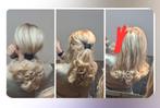 V part u part wig pruik haarstuk, Verzenden, Zo goed als nieuw, Pruik of Haarverlenging