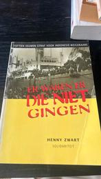 H. Zwart - Er waren er die niet gingen, Ophalen of Verzenden, 20e eeuw of later, Zo goed als nieuw, H. Zwart