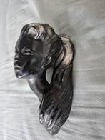 Vintage meisjes kopje wand hoofdje., Ophalen of Verzenden