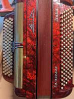 Sila knop accordeon, Overige merken, Ophalen of Verzenden, Zo goed als nieuw, Met koffer