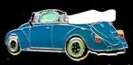 Volkswagen Cabrio pin- met open dak, Verzamelen, Speldjes, Pins en Buttons, Verzenden, Nieuw, Transport, Speldje of Pin