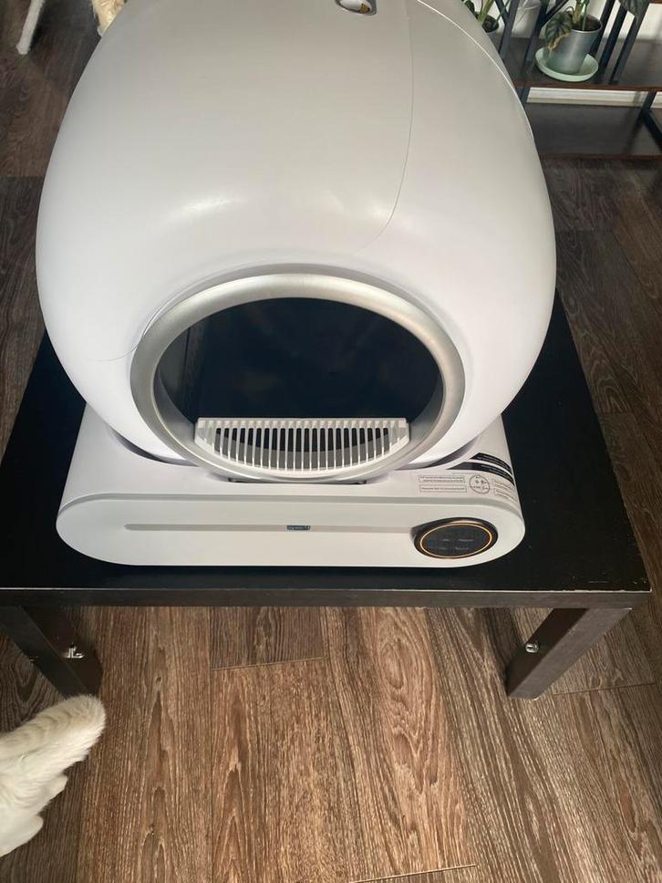 Automatische kattenbak 65 liter, Dieren en Toebehoren, Kattenbakken, Gebruikt, Ophalen