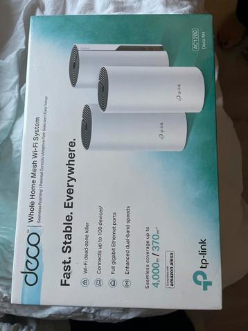 TP-Link Deco M4 Mesh WiFi Systeem beschikbaar voor biedingen