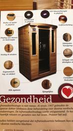 Infrarood-cabine (2 pers), Ophalen, Zo goed als nieuw, Infrarood, Complete sauna