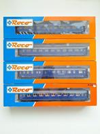 4x Roco 44291/44296/44385 NS Plan D-rijtuig met verlichting, Hobby en Vrije tijd, Roco, Ophalen of Verzenden, NS, Zo goed als nieuw