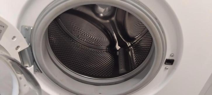 Wasmachine, Witgoed en Apparatuur, Wasmachines, Gebruikt, Voorlader, 85 tot 90 cm, 1200 tot 1600 toeren, Ophalen