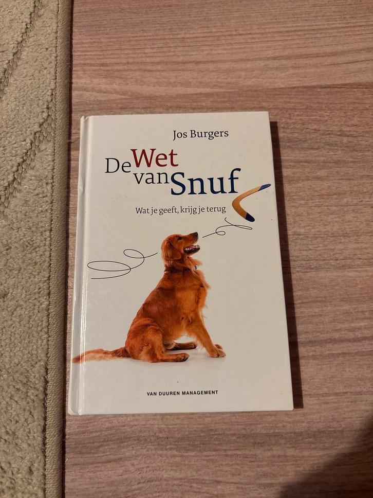 De Wet van Snuf - Jos Burgers, Boeken, Economie, Management en Marketing, Gelezen, Management, Ophalen of Verzenden