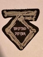 Twisted Sister muziek patch opstrijk kledingembleem vintage, Nieuw, Kleding, Verzenden