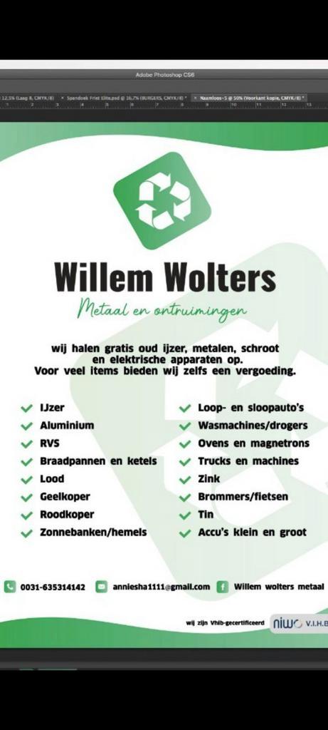 Gratis ophalen van oud ijzer en metalen en kapotte apparaten, Witgoed en Apparatuur, Airco's, Ophalen of Verzenden