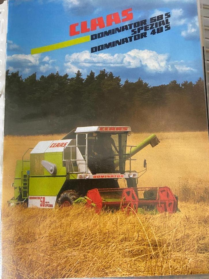 Werktuigfolders, Boeken, Catalogussen en Folders, Zo goed als nieuw, Folder, Ophalen of Verzenden