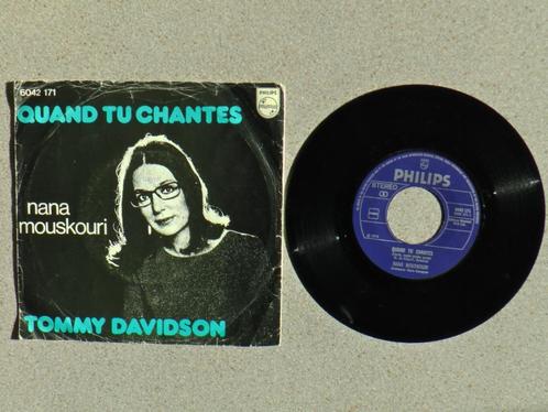 Nana Mouskouri - Quand tu chantes VINYL SINGLE, Cd's en Dvd's, Vinyl Singles, Gebruikt, Single, Pop, 7 inch, Ophalen of Verzenden