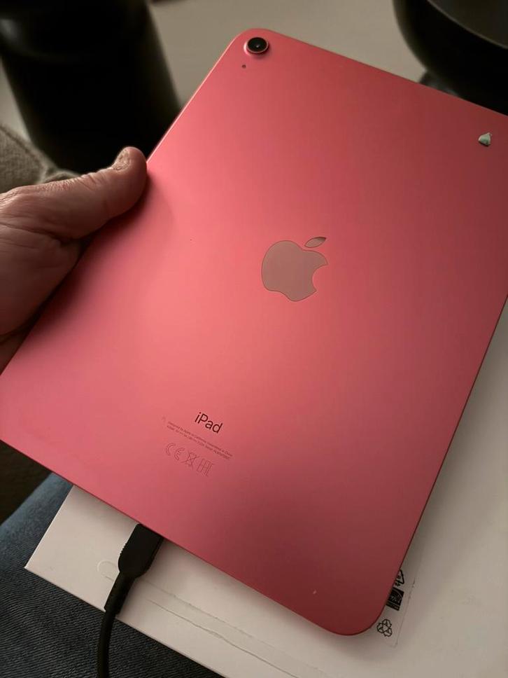 1x Apple iPad (10th gen) 64 GB WIFI Roze, Computers en Software, Apple iPads, Zo goed als nieuw, Apple iPad, Wi-Fi, 11 inch, 64 GB
