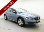 Volvo V60 Cross Country D3 150pk Automaat Polar+ | Elektr. S, Blauw, Leder en Stof, Origineel Nederlands, Diesel