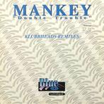 Mankey – Double Trouble (Klubbheads Remixes) BLUE vinyl, Ophalen of Verzenden, Zo goed als nieuw, 10 inch, Techno of Trance