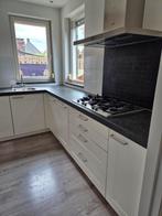 Complete keuken inclusief apparatuur, Huis en Inrichting, Keuken | Complete keukens, Ophalen, Gebruikt, Hoekkeuken, Graniet of Steen