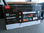 Mooie 43" TCL Android 4K HDR televisie (LEES TEXT), QLED, 50 Hz, 4k (UHD), Smart TV