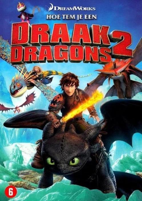 (Hoe Tem Je Een Draak 2), Cd's en Dvd's, Dvd's | Kinderen en Jeugd, Zo goed als nieuw, Film, Avontuur, Vanaf 6 jaar, Verzenden