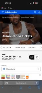 TICKETS Jason Derulo - The Last Dance World Tour, Twee personen, Februari