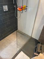 GRATIS Douchewand helder glas: 95x200cm 1cm dik, Ophalen, Gebruikt, 200 cm of meer, Overige typen