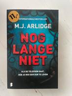 Nog Lange Niet - M.J. Arlidge Thriller, Boeken, Ophalen, Zo goed als nieuw