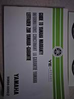 Nieuw Yamaha Garantie Boekje, Ophalen of Verzenden