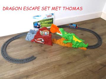 Trackmaster Thomas de Trein Dragon Escape Set met Thomas beschikbaar voor biedingen