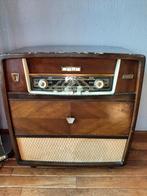 Te koop radio meubel met grammofoon., Antiek en Kunst, Antiek | Tv's en Audio, Ophalen