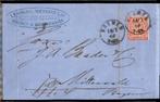 Duitse Rijk - Lehmann Bremen - 1869, Postzegels en Munten, Brieven en Enveloppen | Buitenland, Ophalen of Verzenden, Envelop